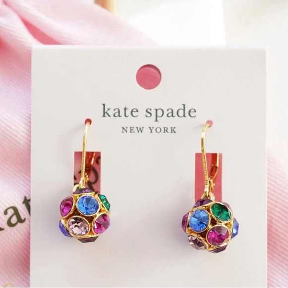 kate spade Jewelry - KATE SPADE Time to Shine Crystal Drop Earrings